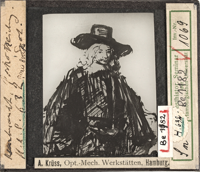 Vorschaubild Rembrandt, Porträtzeichnung Diasammlung